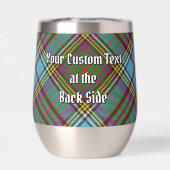 クランアンダーソンのクレストオーバータータンチェック (背面)