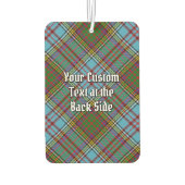 クランアンダーソンのクレストオーバータータンチェック カーエアーフレッシュナー (裏面)