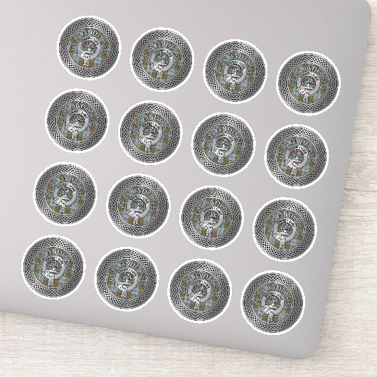 クランアンダーソンのクレスト&タータンチェックノット シール (詳細)