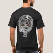 クランアンダーソンのクレスト&ドレスタータンチェック Tシャツ (裏面)