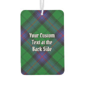 クランアームストロングクレストオーバータータンチェックエアーフレッシュナー カーエアーフレッシュナー (裏面)