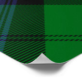 クランアームストロングクレストオーバータータンチェック ポスター (角)