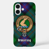 クランアームストロングクレストオーバータータンチェック Case-Mate iPhoneケース (裏面)