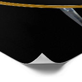 クランアームストロングタータンチェックスコティッシュシールド&ソード ポスター (角)