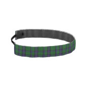 クランアームストロングタータンチェックプレイドヘッドバンド アスレチックヘッドバンド (左)