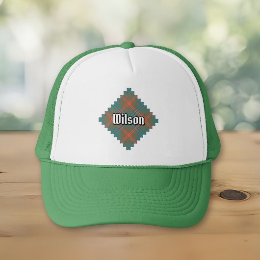 クランウィルソン古代タータンチェック キャップ