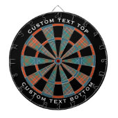 クランウィルソン古代タータンチェック ダーツボード (正面)