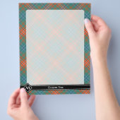 クランウィルソン古代タータンチェック チラシ (手)