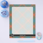 クランウィルソン古代タータンチェック チラシ (シングル)