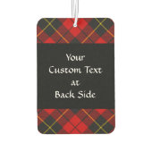 クランウォレスクレストオーバータータンチェック カーエアーフレッシュナー (裏面)