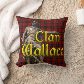 クランウォレススコットランドフリーダム クッション (ブランケット)
