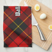 クランウォレスタータンチェックキッチンタオル キッチンタオル (四つ折り)
