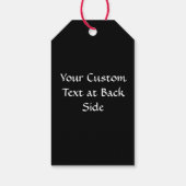 クランウォレスタータンチェックギフトラベル ギフトタグ (裏面)