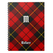 クランウォレスタータンチェックノート ノートブック (正面)