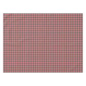 クランウォーレスピンク&グリーン再生タータンチェック テーブルクロス (正面(横))