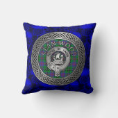 クランウッドクレスト&タータンチェックノット クッション (裏面)