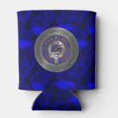 クランエリオットクレスト&タータンチェックノット 缶クーラー (裏面)