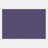 クランエリオットモダンタータンチェック ラッピングペーパーシート (正面3)