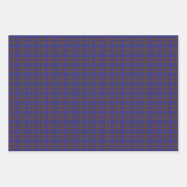 クランエリオットモダンタータンチェック ラッピングペーパーシート