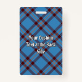 クランエリオット古代タータンチェックバッジ バッジ (裏面)