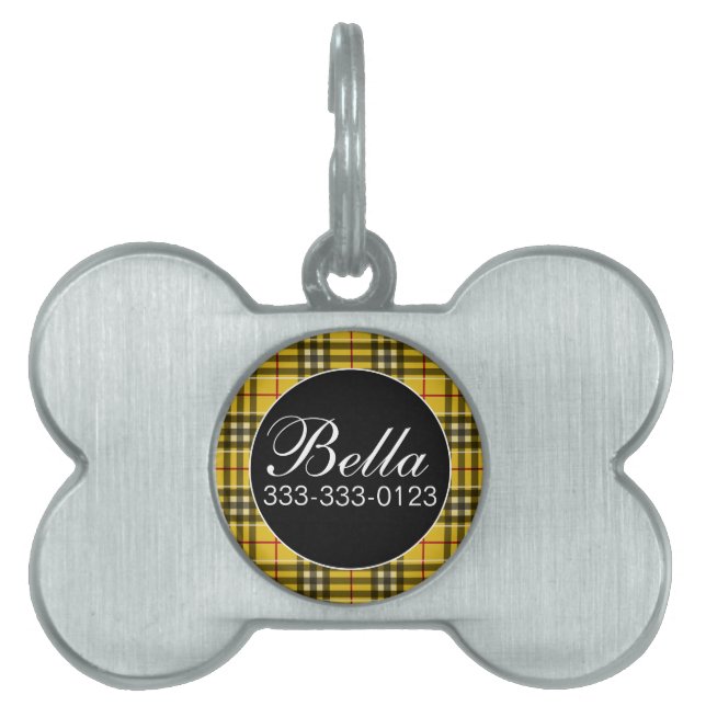 クランエレガントマロード ペットネームタグ (正面)