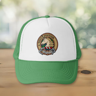 クランオリファントクレストオーバータータンチェックトラック帽 キャップ