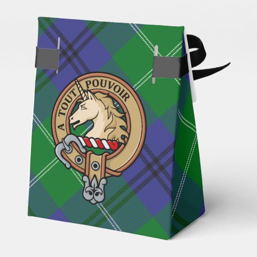 クランオリファントクレストオーバータータンチェック フェイバーボックス (裏面サイド)