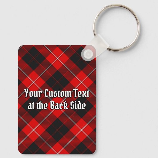 クランカニンガムクレストオーバータータンチェック キーホルダー (裏面)