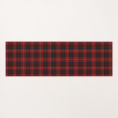 クランカニンガムタータンチェックプレイドパーソナライズされた ヨガマット (裏面(横))