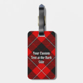 クランカニンガムタータンチェック ラゲッジタグ (裏面縦)