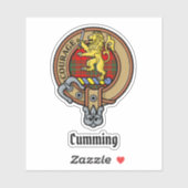 クランカミングクレストオーバータータンチェック シール (シート)