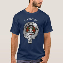 クランカメロンクレスト&タータンチェック Tシャツ