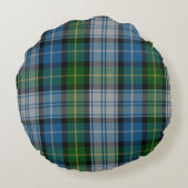 クランカラフルマクニールプレイドラウンドピロー ラウンドクッション (裏面)