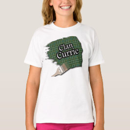 クランカリースコットランドタータンチェックシ絵を描ャツ Tシャツ