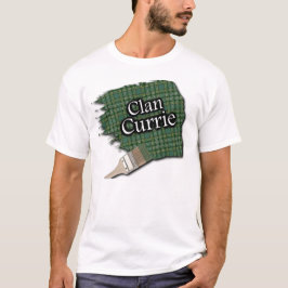 クランカリースコットランドタータンチェックシ絵を描ャツ Tシャツ