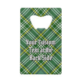 クランカリーライオンクレストオーバータータンチェック クレジットカード栓抜き (裏面)