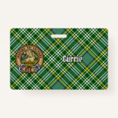 クランカリーライオンクレストオーバータータンチェック バッジ (正面)