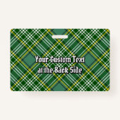 クランカリーライオンクレストオーバータータンチェック バッジ (裏面)