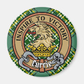 クランカリーライオンクレストオーバータータンチェック マグネット (正面)