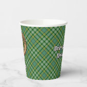 クランカリーライオンクレストオーバータータンチェック 紙コップ (左)