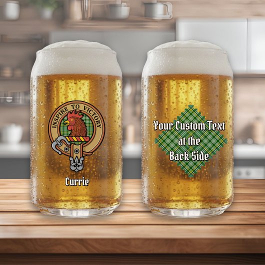 クランカリーロスタークレストオーバータータンチェック ガラス缶