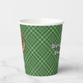 クランカリーロスタークレストオーバータータンチェック 紙コップ (左)