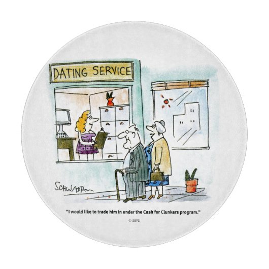 クランカーの現金 カッティングボード (正面)