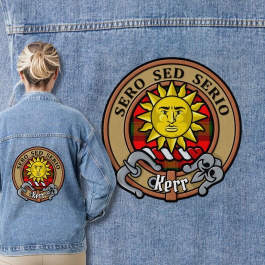 クランカークレストオーバータータンチェック デニムジャケット