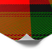 クランカークレストオーバータータンチェック ポスター (角)