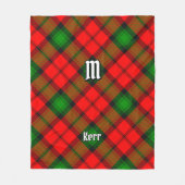 クランカータータンチェック フリースブランケット (正面)