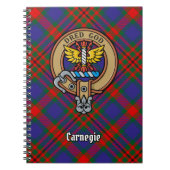 クランカーネギーオーバータータンチェック ノートブック (正面)