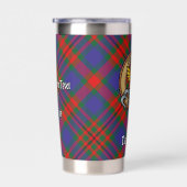 クランカーネギークレストオーバータータンチェック 保温保冷タンブラー (右面)