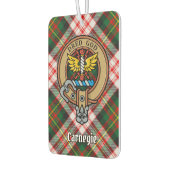 クランカーネギークレストオーバードレスタータンチェック カーエアーフレッシュナー (左)