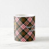 クランカーネギークレストオーバードレスタータンチェック コーヒーマグカップ (中央)